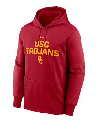 Мужское худи USC Team Stacked Men’s Nike Therma College Pullover Hoodie