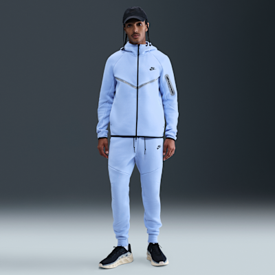 Giacca Windrunner in fleece con zip a tutta lunghezza e dettagli dal design rifrangente Nike Tech – Uomo