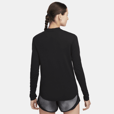 Nike Swift Dri-FIT Longsleeve-Laufshirt mit Stehkragen für Damen