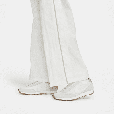 Pantalones de piernas anchas de tejido Woven para mujer Nike Sportswear Icon Clash