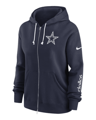 Женское худи Dallas Cowboys Phoenix Nike NFL Full-Zip Hoodie