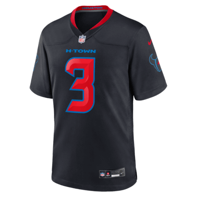 Tank Dell Houston Texans Men's Nike NFL Game Football Jersey