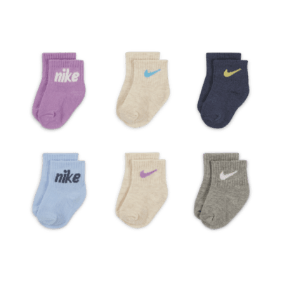 Nike Everyone From Day One Baby Socks Box Set (6-Pairs)