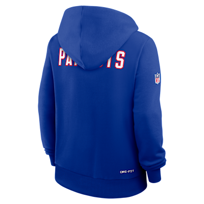 Sudadera con gorro sin cierre Nike Dri-FIT de la NFL para mujer New England Patriots Alt Pack