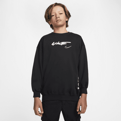 Nike Sportswear Breaking Older Kids' Fleece Top