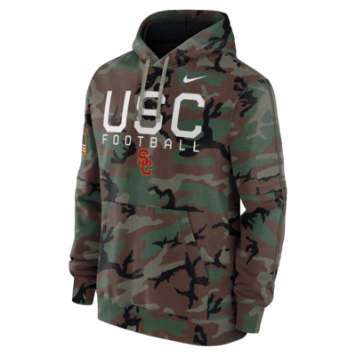 USC Trojans Military Appreciation Club Men’s Nike College Pullover Hoodie