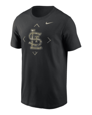 St. Louis Cardinals Camo Logo Men's Nike MLB T-Shirt.