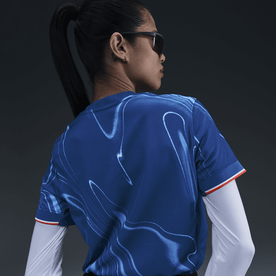 Jersey de fútbol Nike Dri-FIT Replica del Chelsea FC local 2024 Stadium para mujer