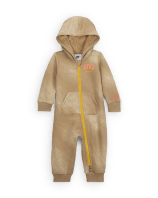 Детские  Nike Sportswear Powder Play Baby (0-9M) Lightweight Fleece Coverall