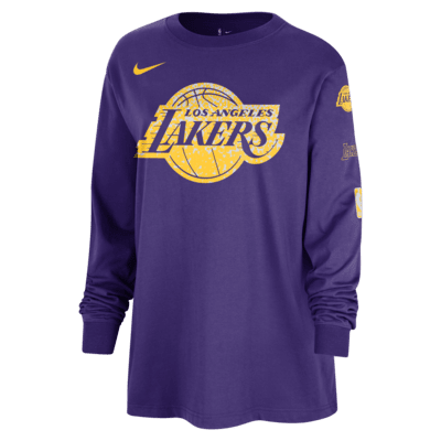 Los Angeles Lakers Essential Women's Nike NBA Long-Sleeve T-Shirt