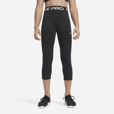 Nike Pro Big Kids' (Girls') Capri Leggings