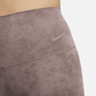 Nike Zenvy 紮染女款輕柔支撐型高腰九分內搭褲