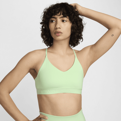 Bra deportivo ajustable acolchado para mujer Nike Indy Light Support