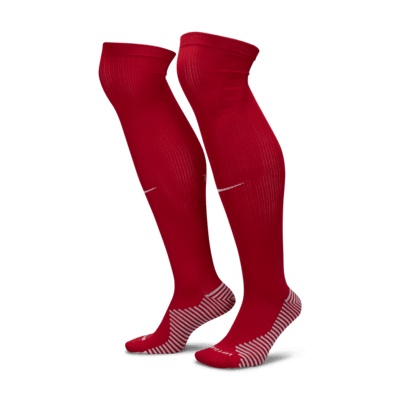 Liverpool F.C. Strike Home Knee-high Football Socks. Nike UK