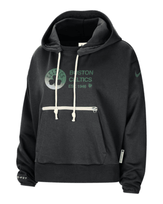 Женское худи Boston Celtics Standard Issue Nike Dri-FIT NBA Pullover Hoodie