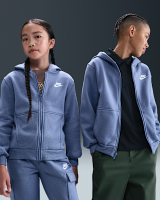 Детское худи Nike Sportswear Club Fleece Big Kids' Full-Zip Hoodie