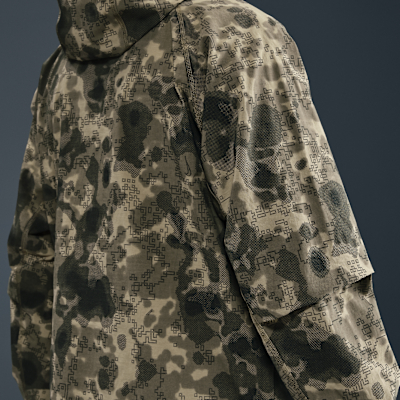 Nike Tech Men's Dri-FIT Woven Camo Windrunner Oversized Jacket