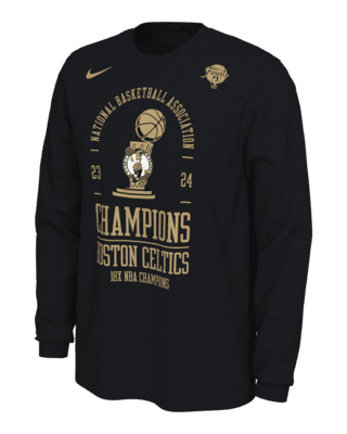 Мужская футболка Boston Celtics Nike NBA Long-Sleeve