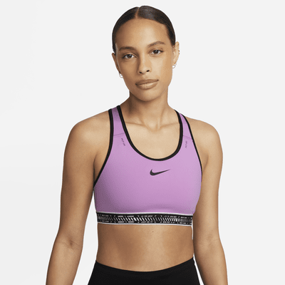Swoosh On The Run Medium-Support Lightly Lined Sports Bra with Pockets. Nike IN