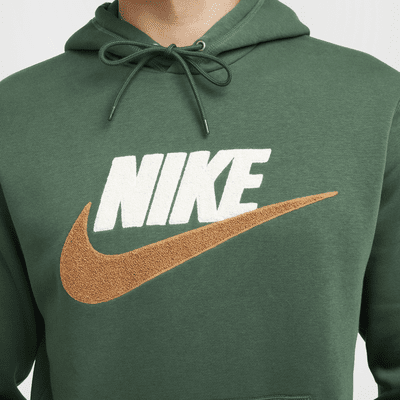 Sudadera con gorro sin cierre para hombre Nike Club Fleece