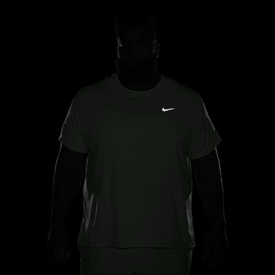 Nike Miler UV hardlooptop met korte mouwen en Dri-FIT voor heren