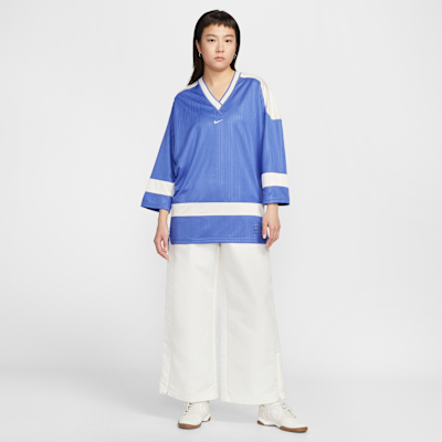 เสื้อเจอร์ซีย์ตูนิกโอเวอร์ไซส์ผู้หญิง Nike Sportswear