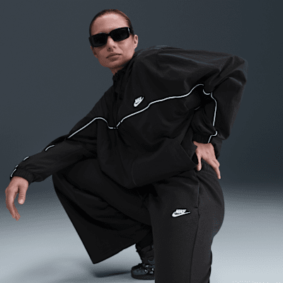 Nike Sportswear Club Fleece Women's Mid-Rise Wide-Leg Sweatpants