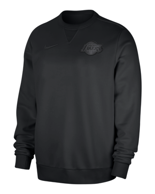 Мужской свитшот Los Angeles Lakers Standard Issue Nike Dri-FIT NBA Crew-Neck