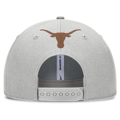 Gorra universitaria Nike ajustable para hombre Texas On-Field Primetime Rise