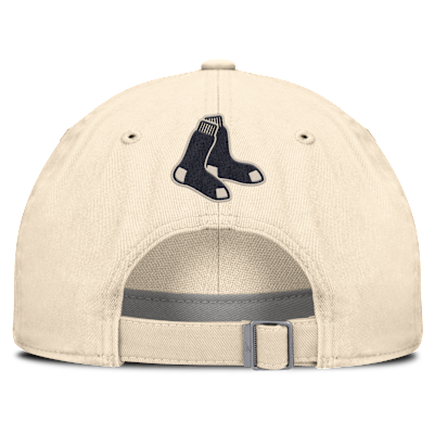 Gorra de algodón orgánico sin estructura para hombre Nike Statement Club Boston Red Sox