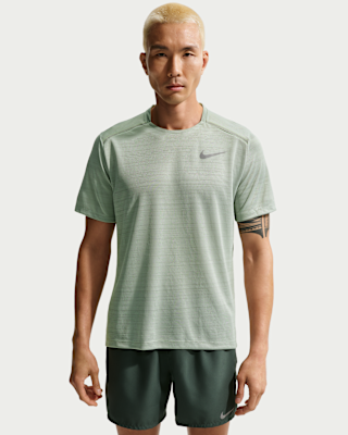 Мужские шорты Nike Dri-FIT Miler Short-Sleeve Top для бега