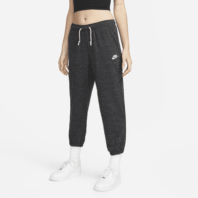 Nike Capri Pants Womens Sportswear Jersey Cotton Loose Fit Black Size Small  for sale online | eBay