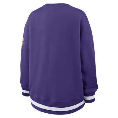 LSU Legacy Phoenix Women's Nike College Oversized Pullover Crew