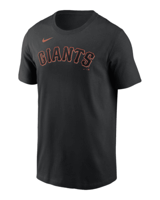 Мужская футболка San Francisco Giants Fuse Wordmark Nike MLB