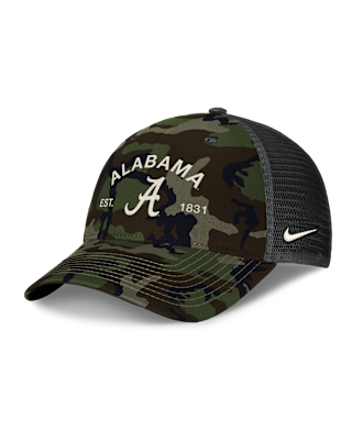 Мужские  Alabama 2025 Military Appreciation Rise Nike College Trucker Adjustable Hat