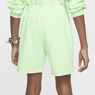 Nike Sportswear fleeceshorts met Dri-FIT voor meisjes