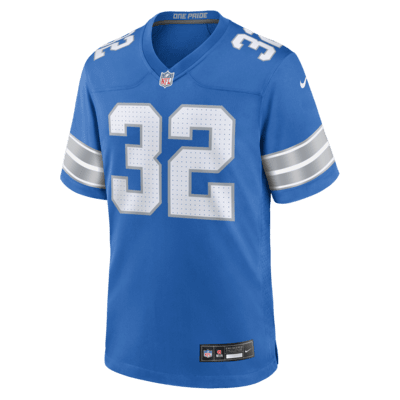 Brian Branch Detroit Lions Men's Nike NFL Game Football Jersey