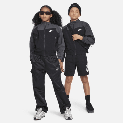 Nike Sportswear Amplify Big Kids' Woven Full-Zip Jacket