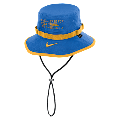 Gorro tipo pescador universitario Nike Dri-FIT para hombre UCLA Sideline Apex Gameday Boonie