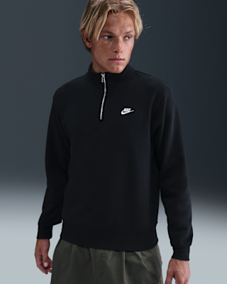 Мужские  Nike Sportswear Club 1/2-Zip Fleece Top