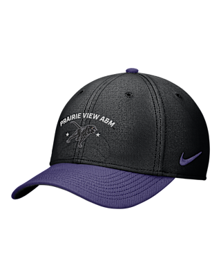 Женская кепка Nike Rise College (Prairie View A&M University) Dri-FIT SwooshFlex Cap