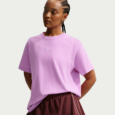 Playera de manga corta oversized para mujer Nike Sportswear