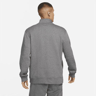 Sudadera con gorro de medio cierre e interior cepillado para hombre Nike Sportswear Club 