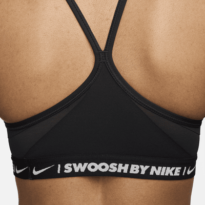 Nike Indy Padded sport-bh met V-hals en lichte ondersteuning