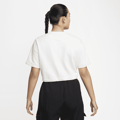 Nike Sportswear Swoosh Women's Short-Sleeve Crop Top. Nike VN