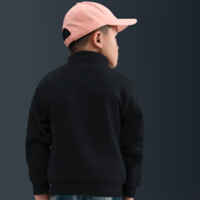 나이키 리틀키즈 쿼터집 긴팔 탑