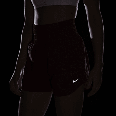 Nike One Women's Dri-FIT Ultra High-Waisted 3" Brief-Lined Shorts