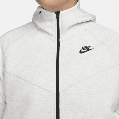 Sudadera con gorro de cierre completo para mujer talla grande Nike Sportswear Tech Fleece Windrunner