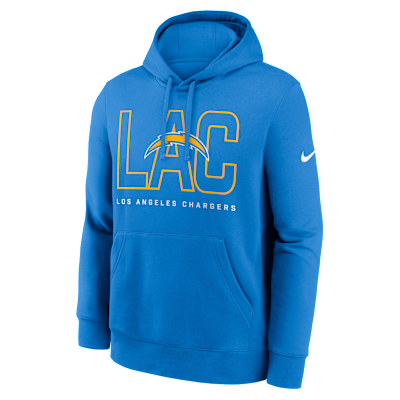 Los Angeles Chargers Busted Play Club Men's Nike NFL Pullover Hoodie