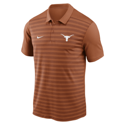 Polo universitario Nike Dri-FIT para hombre Texas Longhorns Sideline Victory